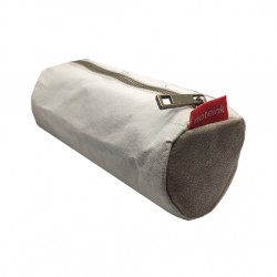 Noteink Yuvarlak Kalem Çantası - Bej Noteink Yuvarlak Kalem Çantası - Bej