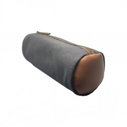 Noteink Yuvarlak Kalem Çantası - Gri Noteink Yuvarlak Kalem Çantası - Gri